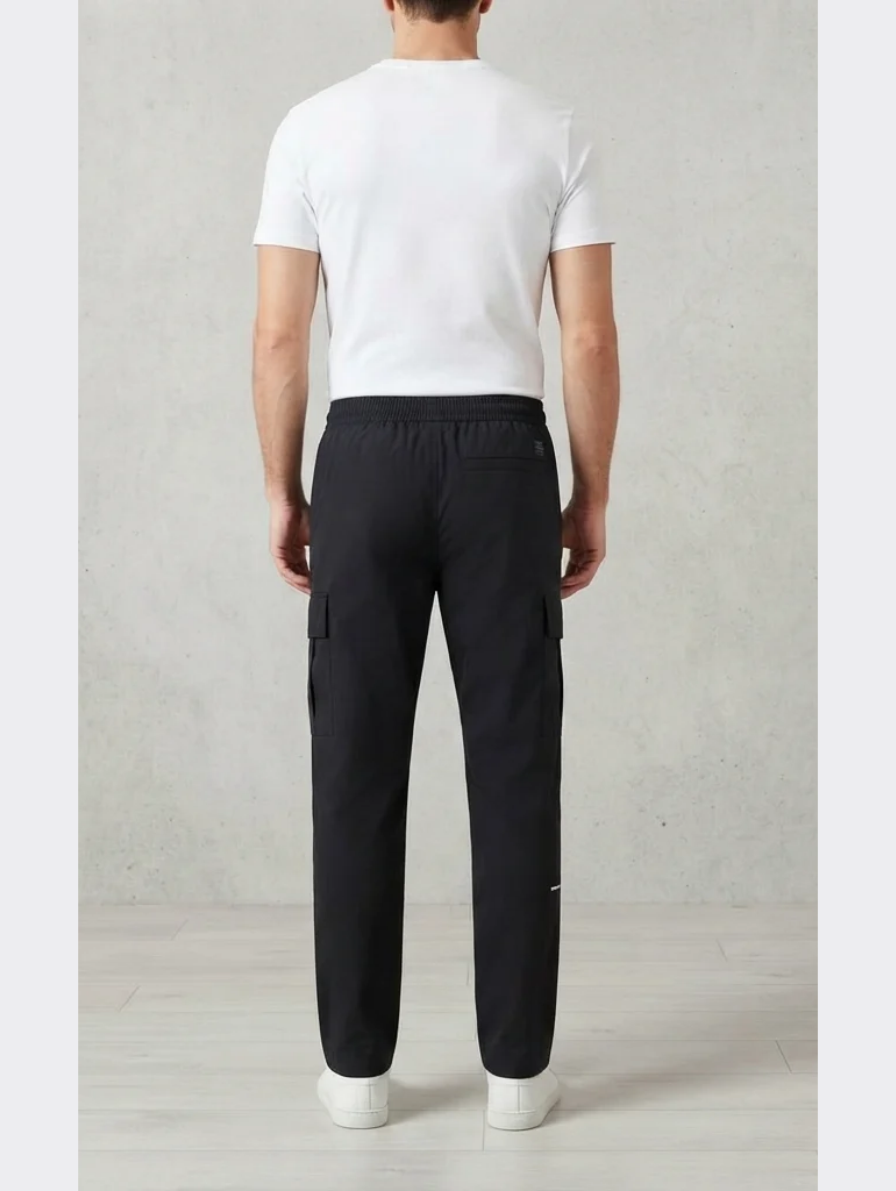 Cargo Pants with Drawstring Waist