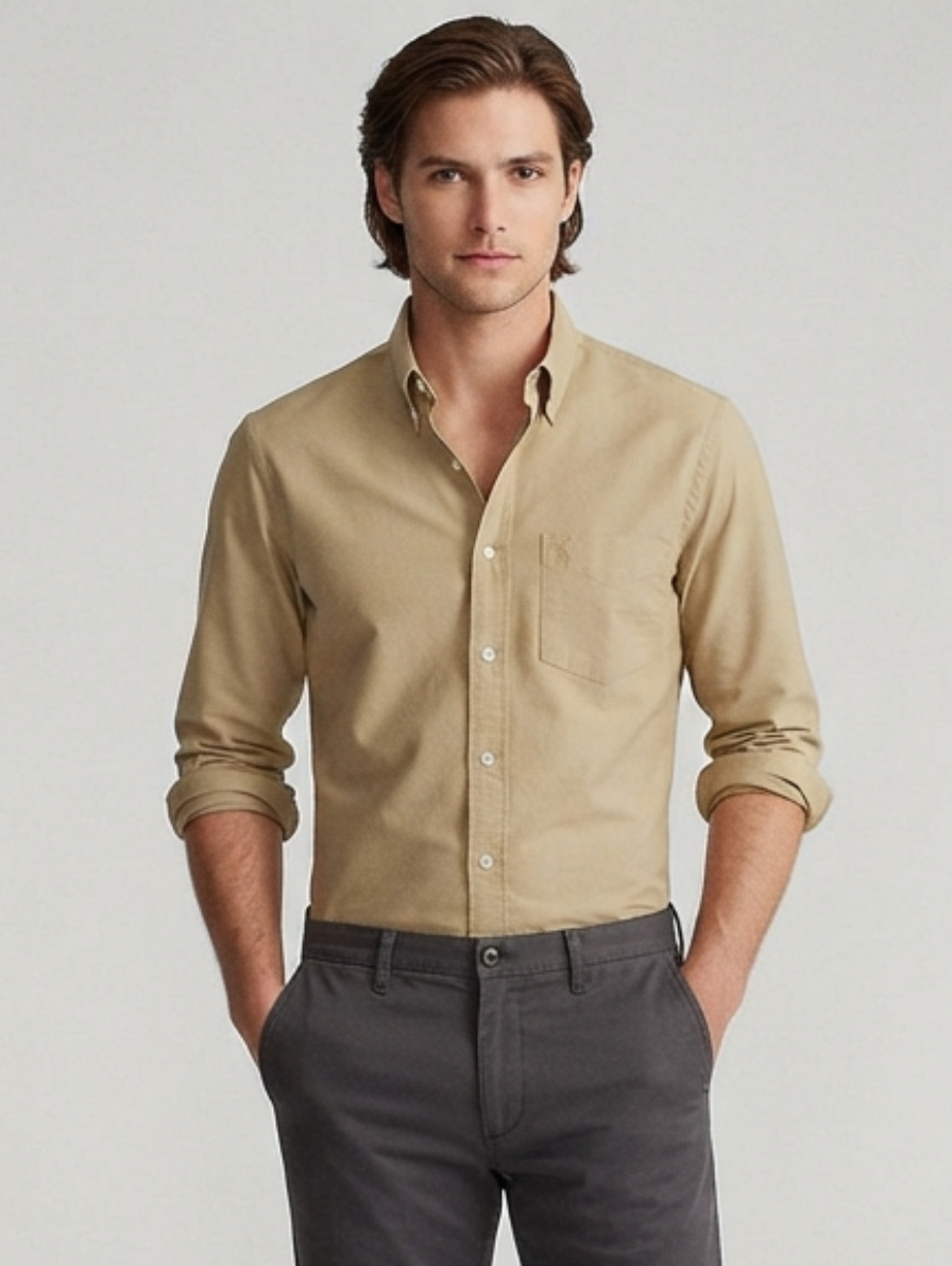 Classic Fit Oxford Button-Down Shirt