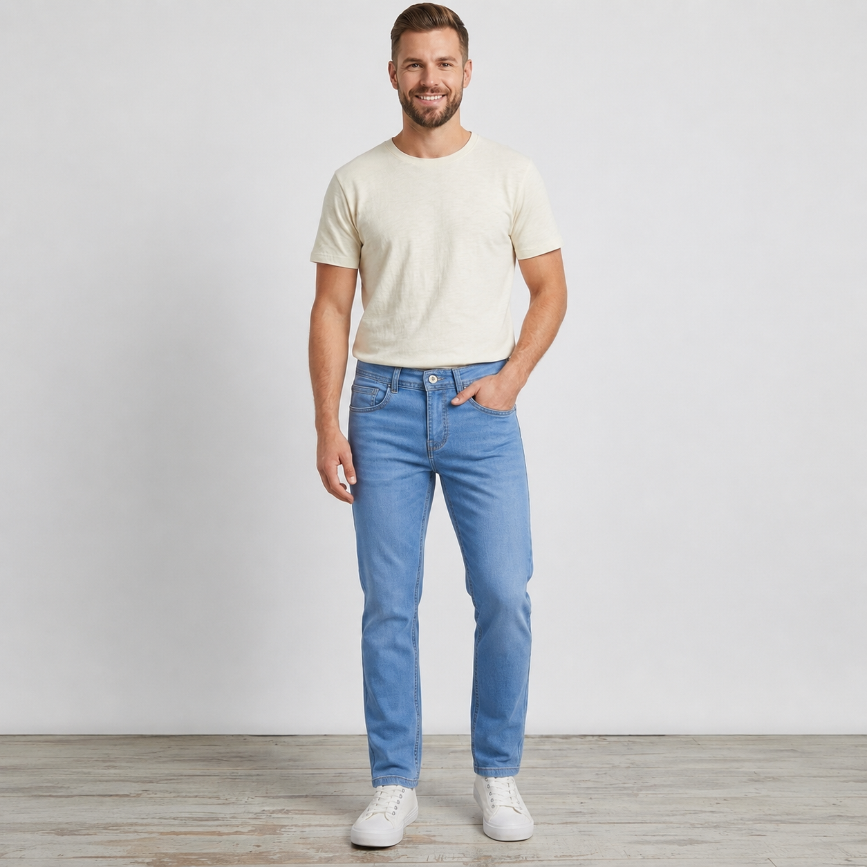 Relaxed Fit Light Jeans
