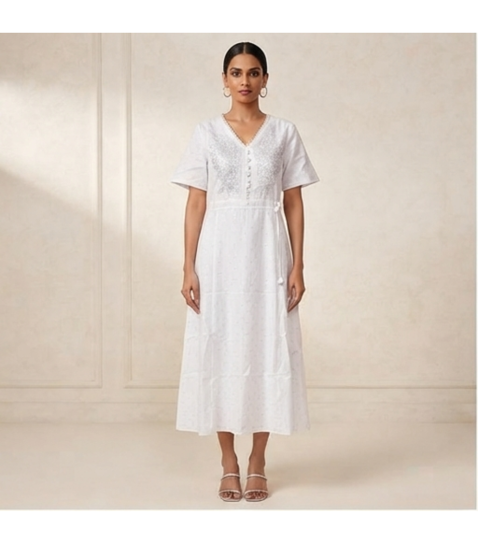 title, short and long description for website and hex code color of the long dress