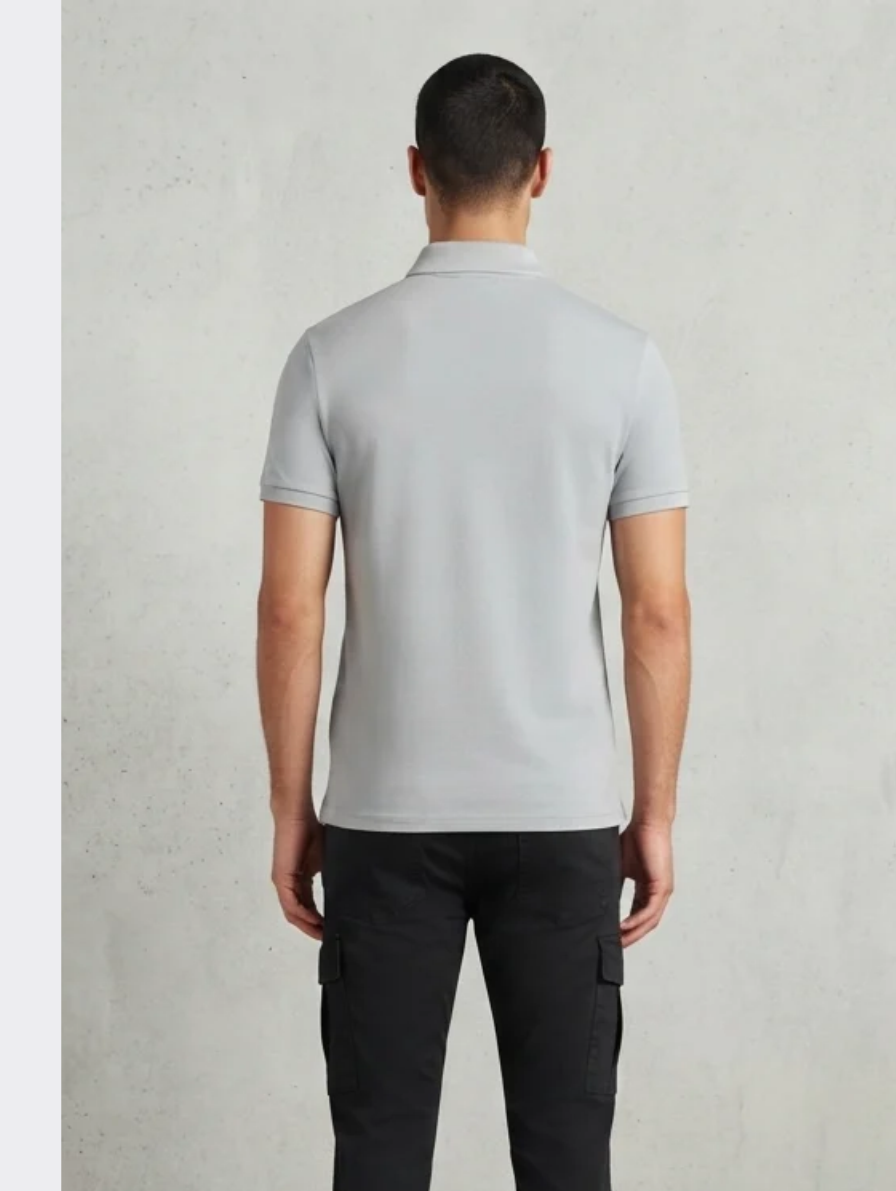 Light Grey Premium Polo Shirt