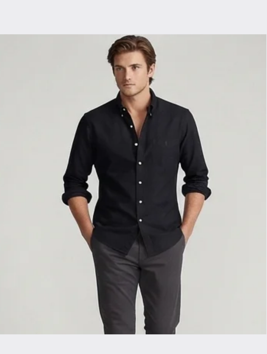 Classic Fit Oxford Button-Down Shirt