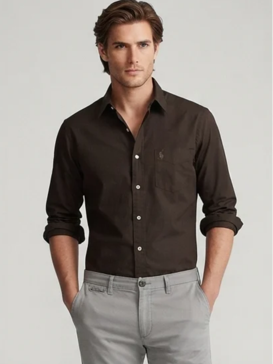 Classic Fit Oxford Button-Down Shirt