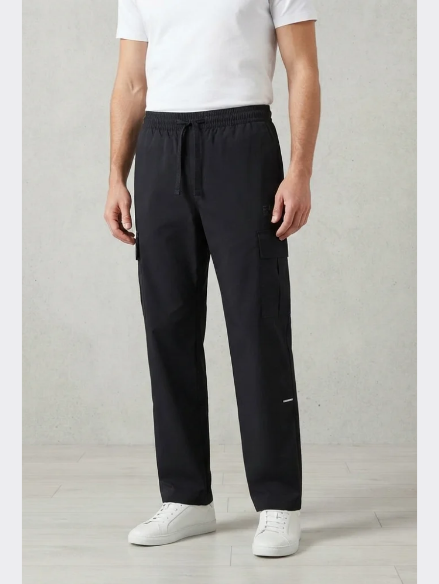 Cargo Pants with Drawstring Waist