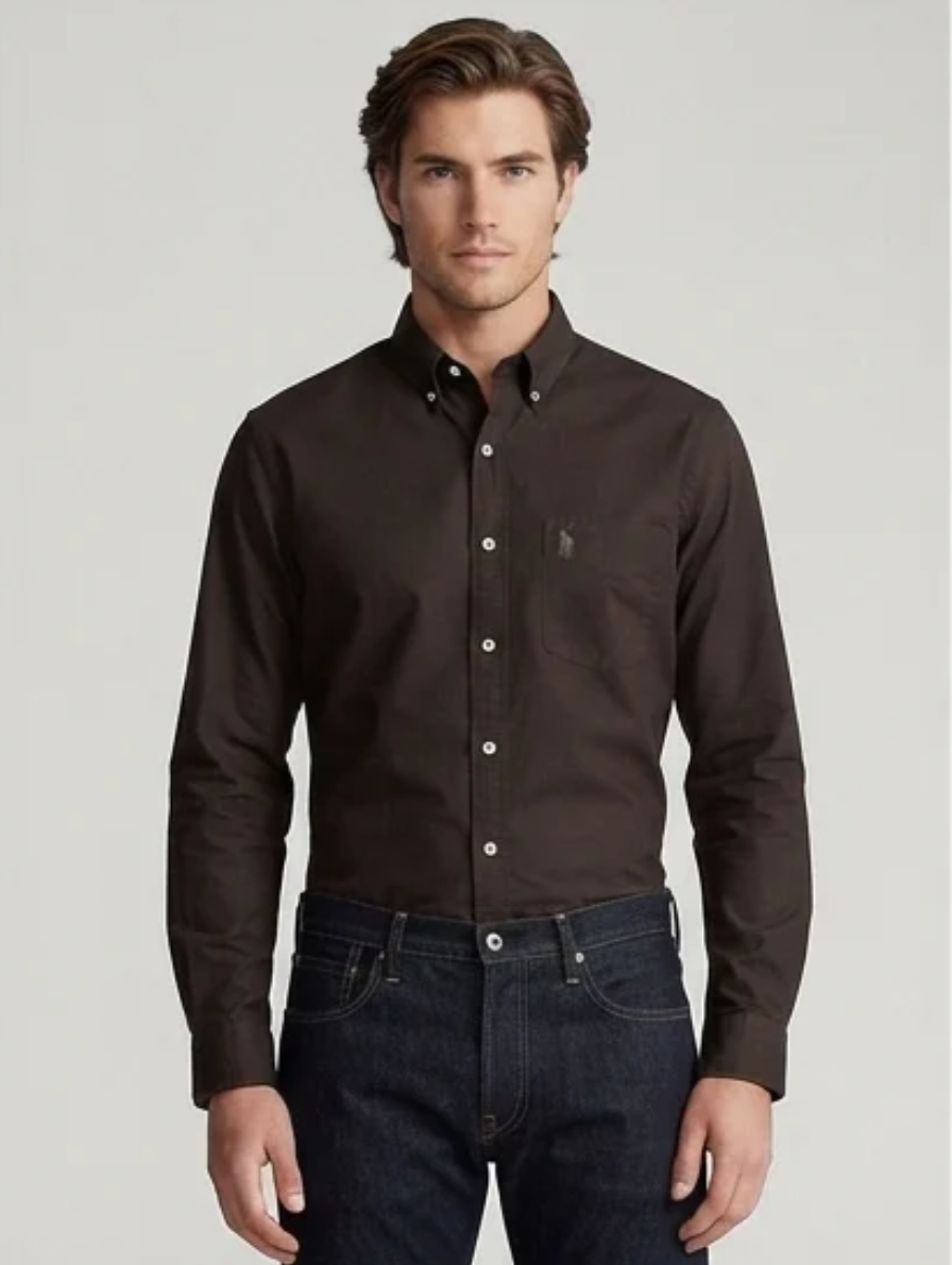 Classic Fit Oxford Button-Down Shirt
